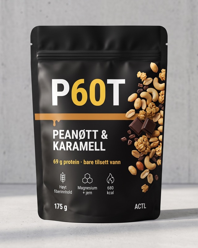 ACTL P60T-pose, peanøtt og karamell